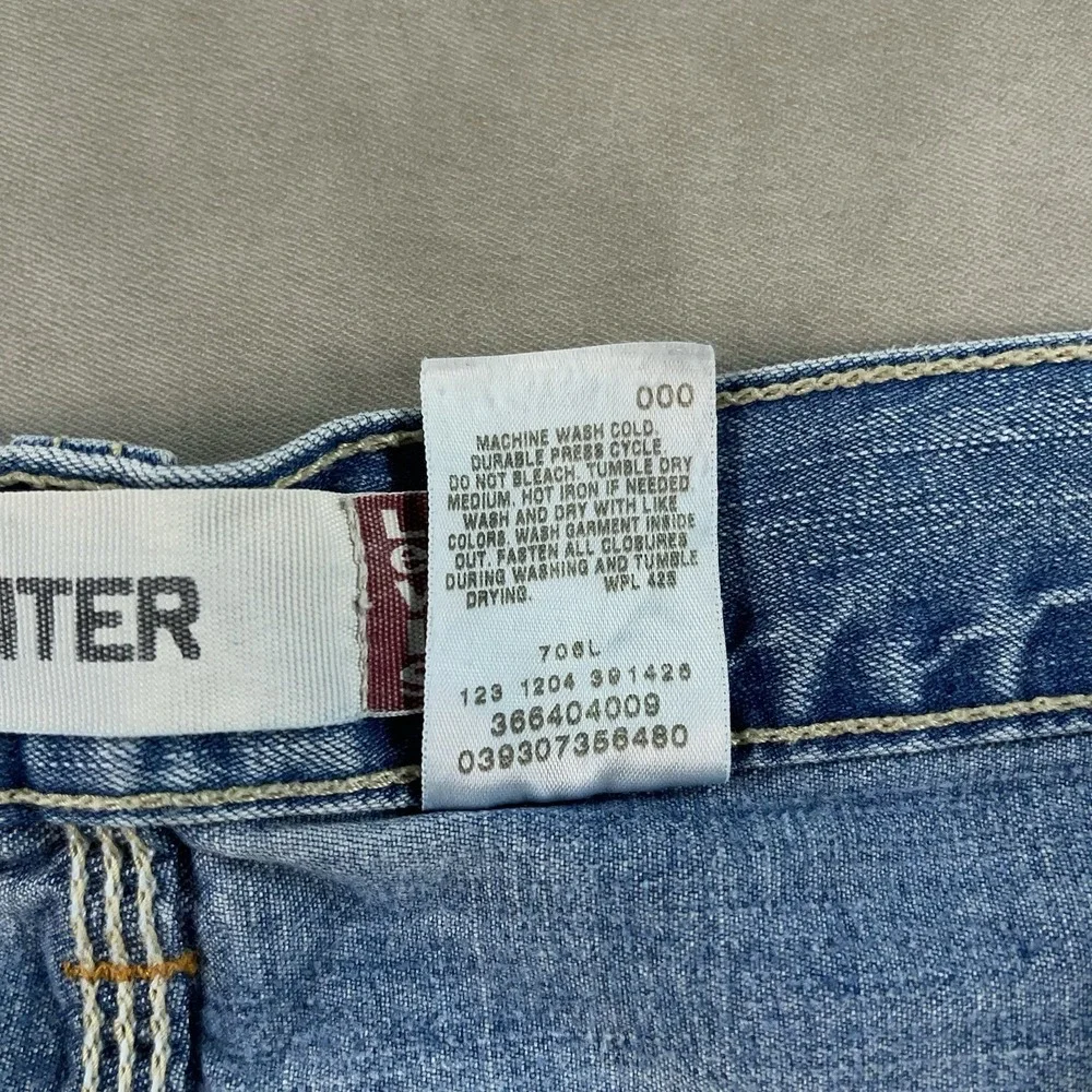 Vintage Levis Carpenter Shorts Mens 34 Baggy Jorts Skater Grunge Y2K (Fit 36x11)